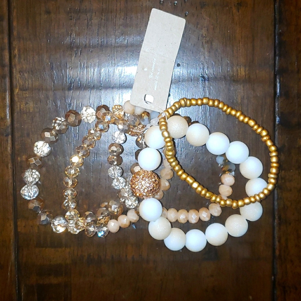 Brand New Garden Party Set of 5 bracelets